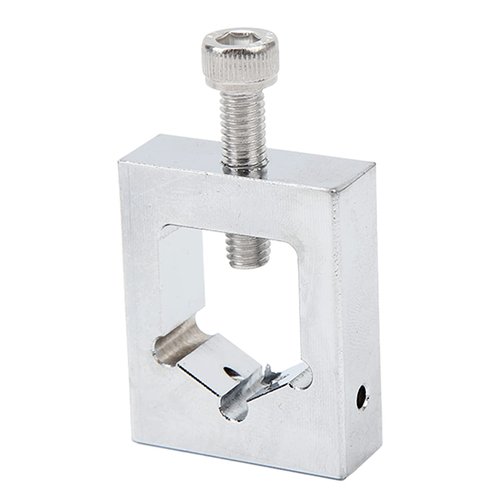 CYSFETENA Nut Bolt Drill Jig Set, Metal Safety Wire Drill Jig for Precise Locking Wire Cross Drilling, Compatible with M12, M10, M8, M6 Thread Sizes, Safety Wire Drill Guide Tool for Secure Drilling