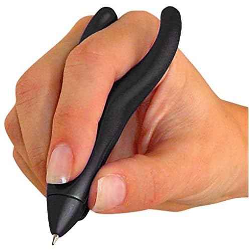 PenAgain ErgoSof Pen Ehlers-Danlos Arthritis Carpal Tunnel Pain Relief Black (00022)