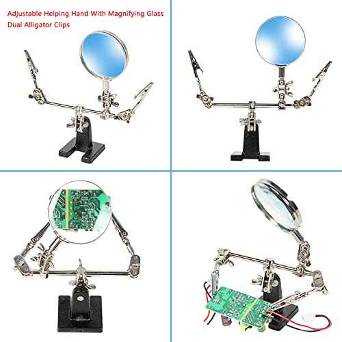 Soldering Iron Kit,80W LCD Digital Soldering Gun with Adjustable Temperature Controlled and Fast Heating Ceramic Thermostatic Design