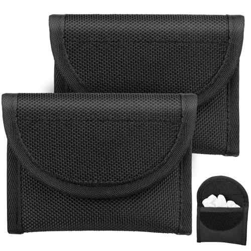 Ullnosoo Glove Pouch for Duty Belt, 1680D Nylon Latex Disposable Glove Holder for Firefighters, EMS, EMT, Paramedics, First Responders