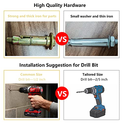 Maotong 7000-15000 BTU Mini Split Wall Mounting Bracket Heavy Duty Support for Ductless AC & Heat Pump System