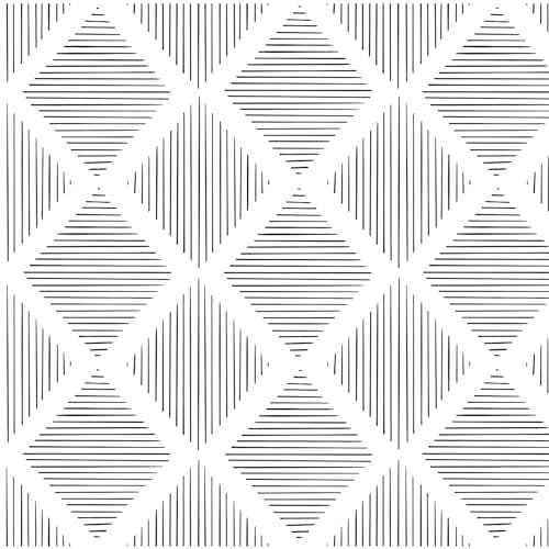 Modern Stripe Peel and Stick Wallpaper 17.3¡± x 118¡± Black and White Contact Paper Geometric Wallpaper Self Adhesive Wallpaper Removable Decorative Wallpaper for Bedroom Drawers Cabinets Decor Vinyl
