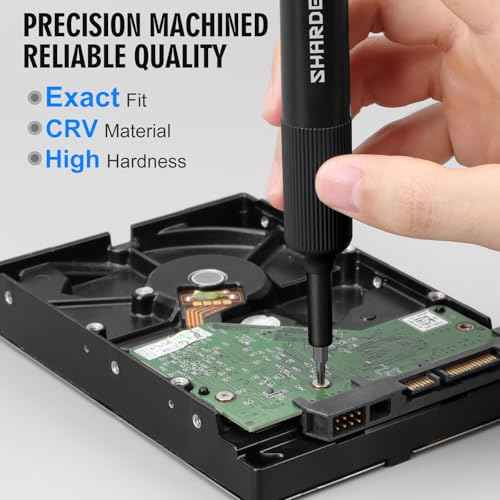 Sharden 27-in-1 Precision Screwdriver Set Multi Bit Small Screwdriver Magnetic Mini Screwdriver Set Pen Style Manual Repair Tool Kit For Eyeglass, Watch, Computer, Jewelers, Laptop, Electronics, Phone