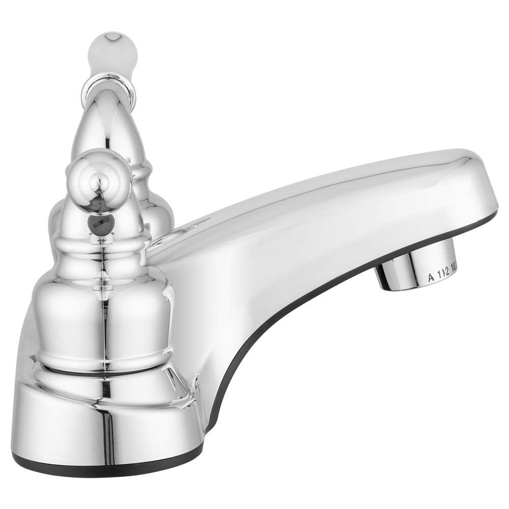 Pacific Bay Lynden Bathroom Sink Faucet - Metallic Plating Over Lightweight ABS Plastic (Chrome)