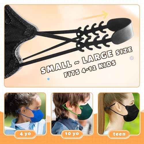 Kids KN95 Face Mask Disposable - 50 Pack KN95 Kid Masks Children Small Size Kids Breathable KN95 Mask Mascaras KN95 Para Ni?os