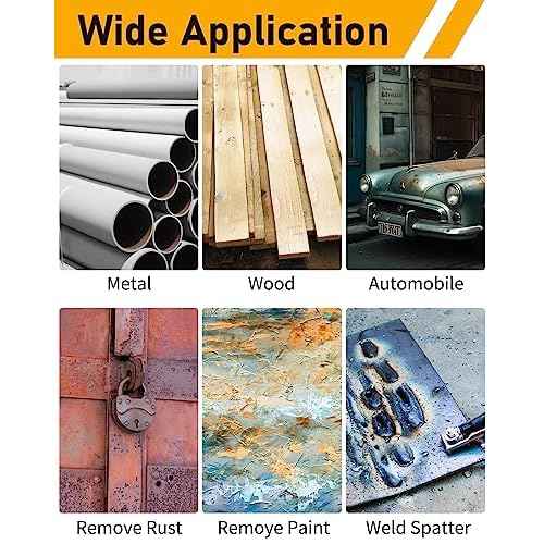 2" 4Pcs Quick Change Easy Strip Discs with 1/4" Hex Shank, Paint Stripper Wheel for Removing Paint, Cleans Welds Rust Removal.