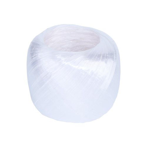 Polyester Nylon Plastic Rope Twine, 4cm Width 310m Bundled Roll for Packing, Gardening, Crafts, Carrying - Multi-Purpose Household Rope (White)