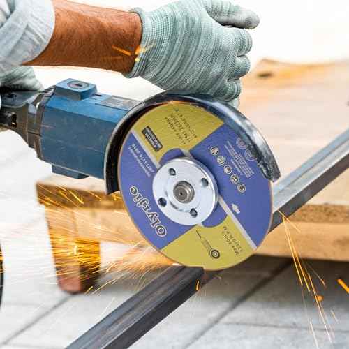 10 Pack 4 1/2 in Cut Off Wheel Cutting Wheels for Angle Grinders, Ultra Thin Grinding Wheels, Metal Cutting Discs