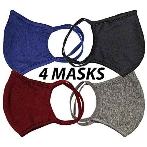 Universal 4521 Cloth Face Masks - 100% Cotton, Two Layer Mask for Teens & Adults