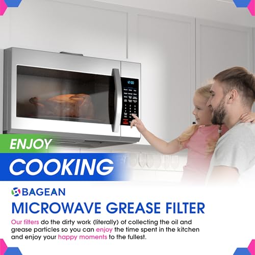 Bagean 5.1x7.6 in Microwave Filter for Frigidaire 5304464105 (Variation 2) Grease Replacement
