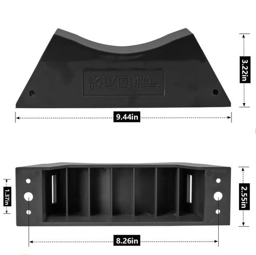 Cylinder Wall Mounted Bracket,Heavy Duty Nitrogen Tank Propane Tank Holder with SUS 304 Screws & 59 Inch Strap Supported 4"-12",2 Pack(Black)