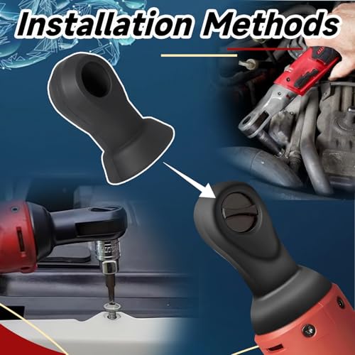 49-16-2457 Impact Protective Boot Compatible with Milwaukee M12 Cordless 3/8" 1/4" Lithium-Ion Ratchet Replace Models£º2456-20 2457-20