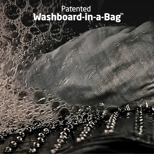Scrubba Portable Wash Bag 5 oz Travel Clothes Washer with Patented Washboard Technology
