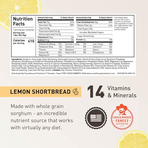 Roundhouse Provisions Emergency Ration Bars - 6 Pack, 410 Calories, Long Shelf Life