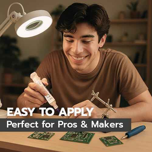 Sn42/Bi58 T4 Lead-Free Solder Paste ? No Clean, 138¡ÆC Melting Point ? 30g Syringe for SMT, PCB & Electronics Repair