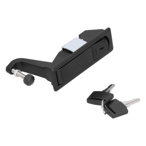 Compression Latch Lock Powder Coated Zinc Alloy Adjustable Lever with Locking Trigger Lock for RV Marine Boat Cabinet