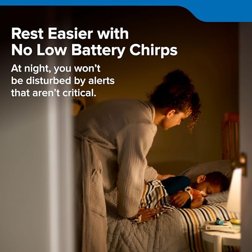 Kidde 10-Year Battery Carbon Monoxide Detector COBDL10 - Pack of 1, Wall or Table Mount
