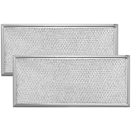 AMI PARTS W10208631A 2-Pack Whirlpool/GE Microwave Grease Filter