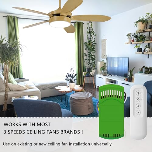 COREBAY 99770 Remote Kit for Hunter Ceiling Fans — Ceiling Fan Remote Control with Receiver (Variation: 99770 Remote Kit)
