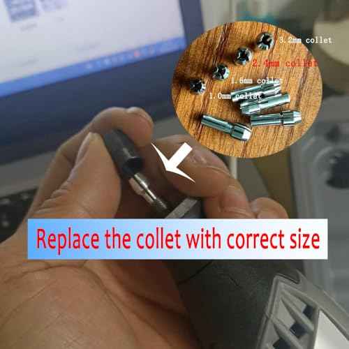 ?????? ???? 10 Pcs Mixed Grit Sandpaper Rolls Set,3/32 Inch Shank Abrasive Sanding Sleeve for Rotary Tool