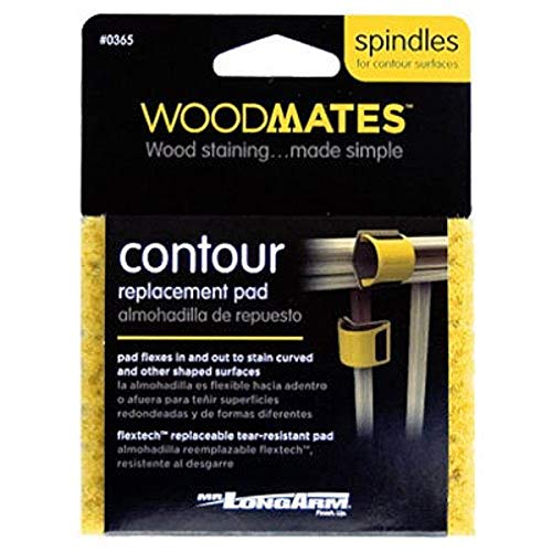 Mr. LongArm 0365 Woodmates Contour Stain Applicator Replacement Pad