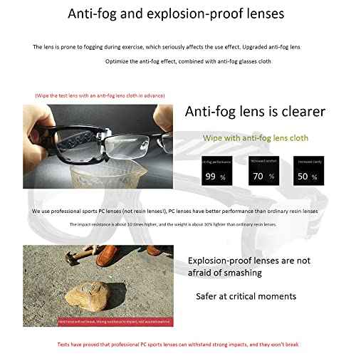 Sports Glasses Goggles for Men Basketball Anti Fog Protective Goggles
