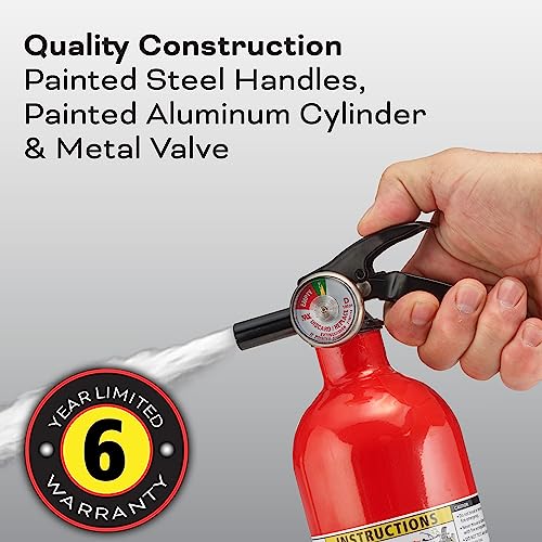 Kidde Kitchen & Home Fire Extinguisher Set - 711A, 2-Pack, Includes Kitchen Extinguisher - Home & Garden