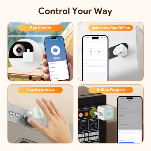 OREYZIC Fingerbot Pro Bluetooth Smart Button Pusher for Home Automation