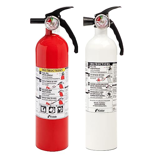 Kidde Kitchen & Home Fire Extinguisher Set - 711A, 2-Pack, Includes Kitchen Extinguisher - Home & Garden