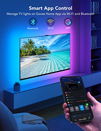 Govee 12.5FT RGBIC TV LED Backlight for 55-65 Inch Smart TVs - App & Voice Control