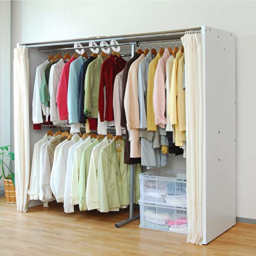 FindUWill 20 Pack Clothing Size Dividers with Marker for Closet Organization – White, Blank, Round Hangers Labels