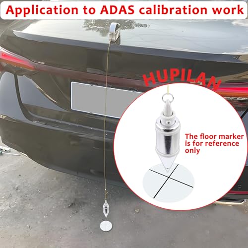 10.58 oz Magnetic Plumb Bob with String, ADAS Calibration Tool