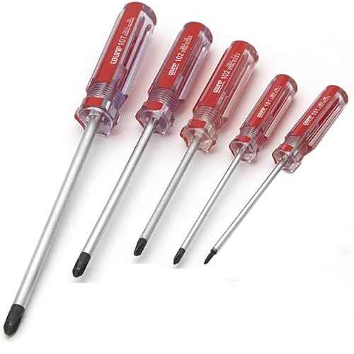 5 Piece Y Tip Screwdriver Set, Magnetic Tri Point Tip Screwdriver Bits Y000(1.5mm) Y00(2.0mm) Y0(3.0mm) Y1(4.0mm) Y2(5.0mm) Y Screwdriver Repair Tool