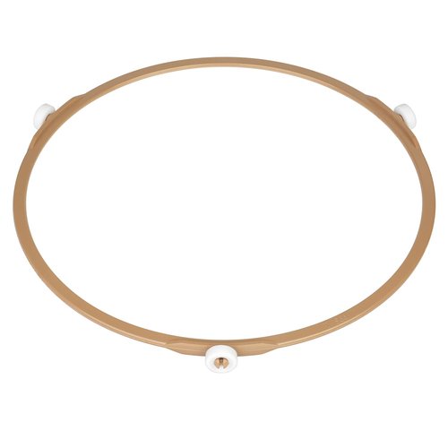 8.8" Microwave Turntable Ring with 15 mm Rollers, Microwave Oven Tray Support, Glass Plate Rotating Roller Ring, Ring Outer Diameter 8.8 inch (22.2 cm), Roller Height 15 mm