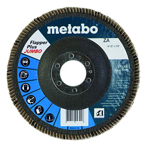 Metabo 629433000 4 1/2" Flapper Plus Jumbo 80 7/8 T29 Fg