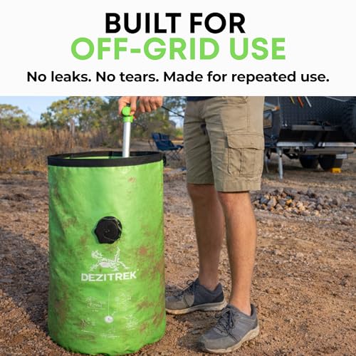 Large Portable Manual Washing Machine for Camping, Travel & Off-Grid Use