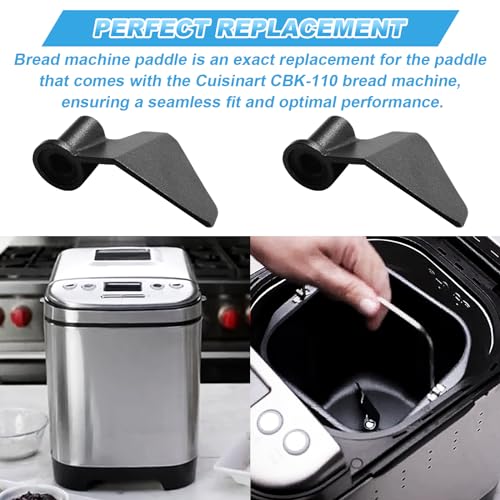 Cuisinart CBK-110 Replacement Kneading Paddle | 2-Pack Bread Machine Parts
