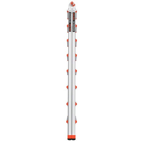 Little Giant Ladder Systems, SkyScraper, M15, 8-15 foot, Stepladder, Aluminum, Type 1A, 300 lbs weight rating, (10109)