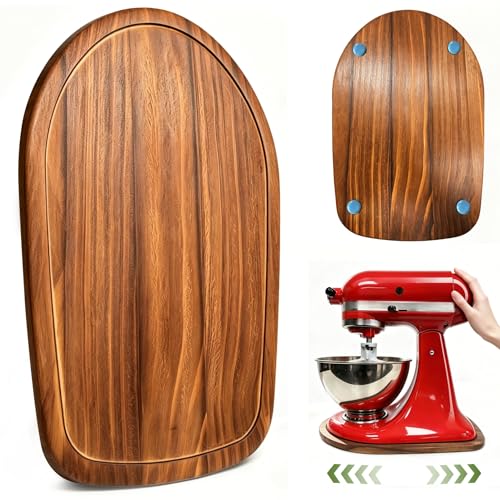 AVYREXO Mixer Slider Mat for KitchenAid 4.5-5 Qt Tilt-Head, Pine Brown