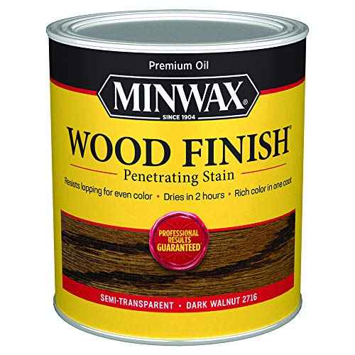Minwax 70012444 Wood Finish, Dark Walnut, 1 Quart