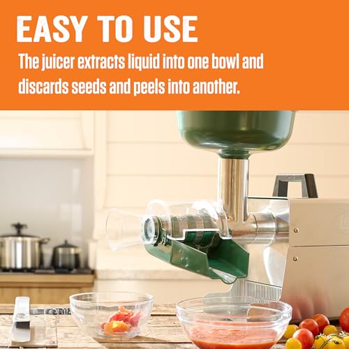 LEM BigBite Juicer Attachment for Grinders - Fresh Juice & Puree Utility