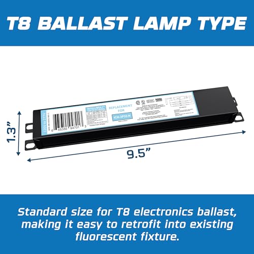 OHLECTRIC ICN3P32-SC T8 Fluorescent Ballast Replacement 3P32 / 1