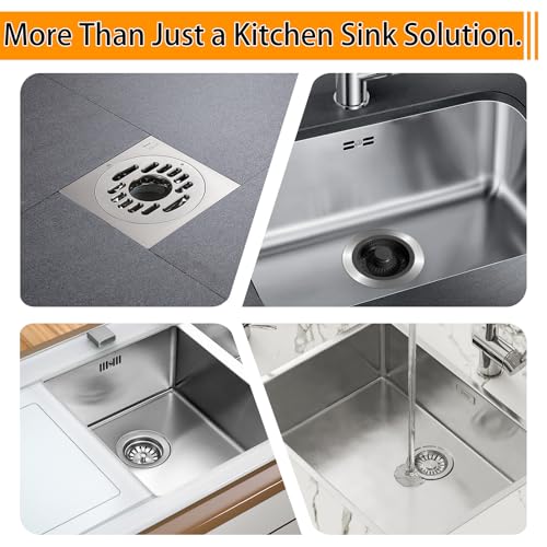 Disposable Sink Drain Covers 400 Pack - Ultra-Fine Mesh Food & Hair Strainer Bags