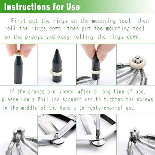 Goat Banding Kit with Stainless Steel Pliers, 70 Large and 30 Small Rings