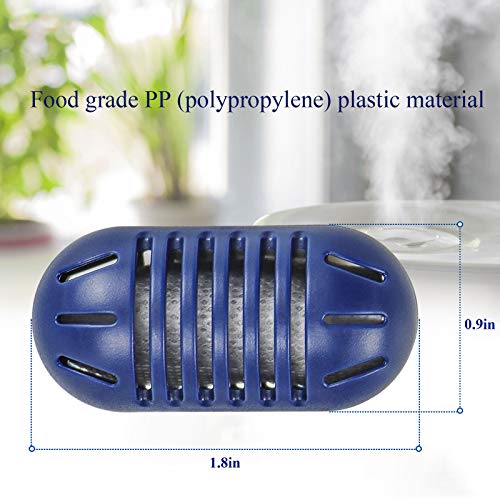 APPLIANCEMATES Demineralization Cartridge (10-Pack) for Ultrasonic Humidifiers, Blue