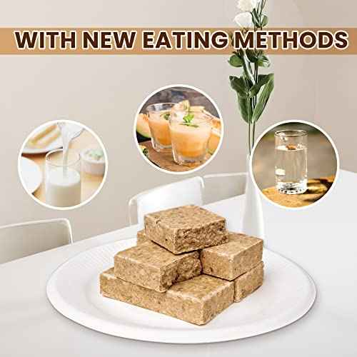 Emergency Food Ration Bars 1 Pack, Original Flavor Survival Tabs Supply for Outdoor Camping Emergency Snowstorm Earthquake Disaster Preparedness Kit with 20 years Long Self Life, 250g/bar