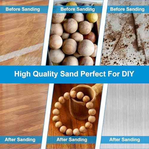 55Pcs Mouse Detail Sander Sandpaper, Professional 40 80 120 180 240 Grits Mouse Sander Pads for Sanding Polishing, 5 Hole Assorted Sander Sandpaper for Detail Mouse Sander