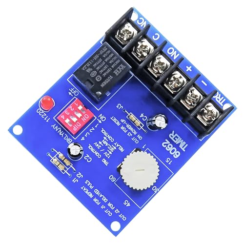 FUHUOLU 6062 Digital Timer 12/24VDC for Security & Access Control