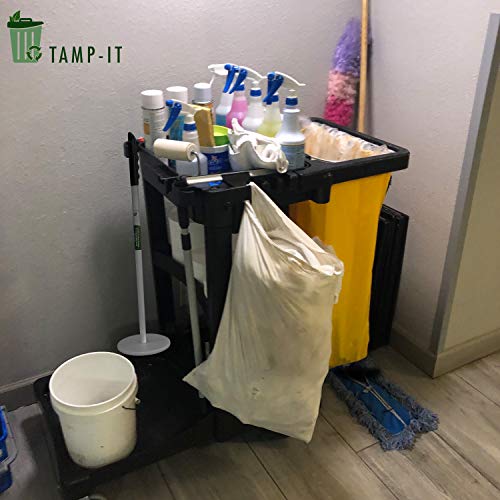 TAMP-IT Mini Manual Trash Compactor for Commercial Waste Management