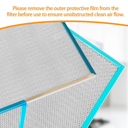 KeyTeam 11.5x11.5 Replacement Range Hood Filter S99010467 – 1 Pack Aluminum Mesh Grease Filter for BXT1 & NuTone AR1